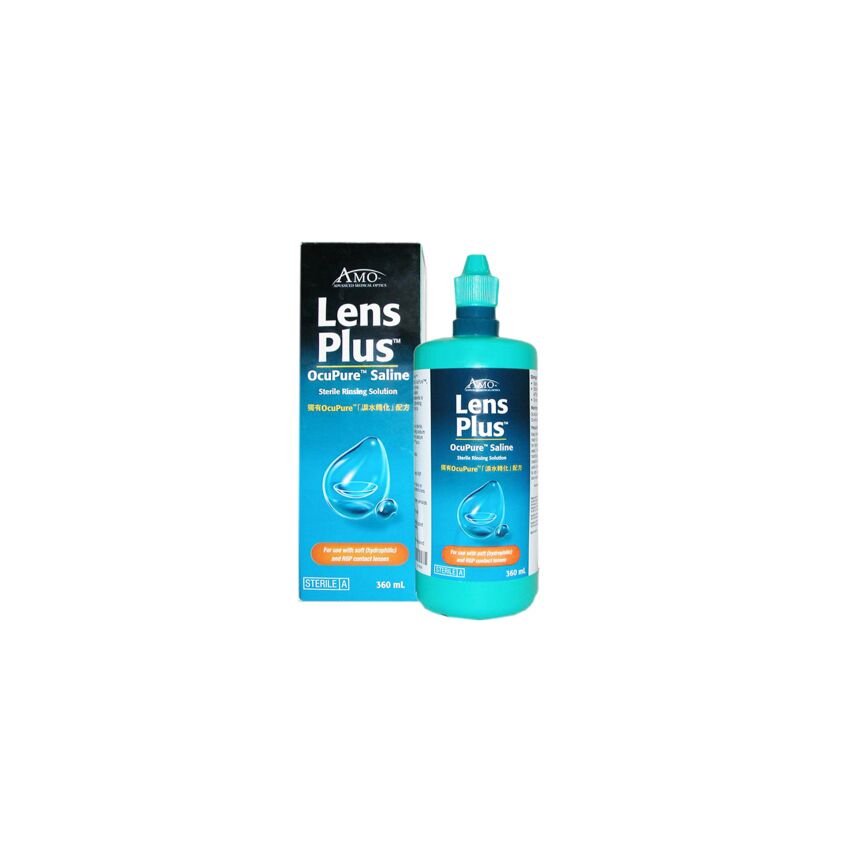 Lens Plus OcuPure Saline 360 ml