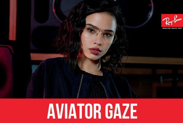 Ray-Ban Aviator Gaze Eyeglasses